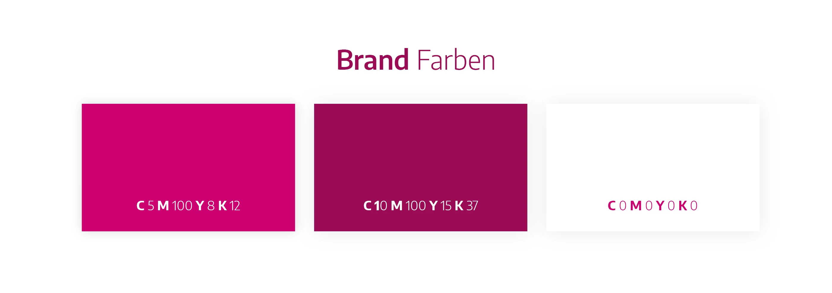 Brand Identity Farben